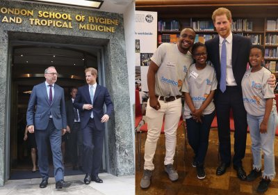 Prince Harry visits the London School of Hygiene &amp; Tropical Medicine_Credit Getty Images for LSHTM