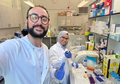 Medical Parasitology & Entomology students at LSHTM teaching lab.