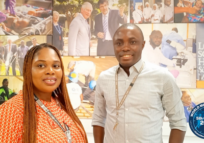 Dr Ama Umesi and Dr Oghenebrume Wariri speak on World Meningitis Day
