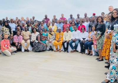 Participants at the VIT retreat in The Gambia