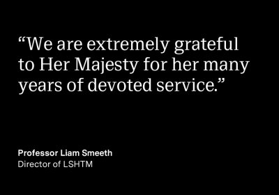 Liam Smeeth quote card to mark the Queen's death