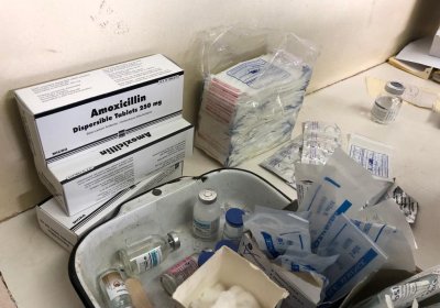 Antibiotics in a clinic dispensary in Harare, Zimbabwe. Photo credit: Justin Dixon