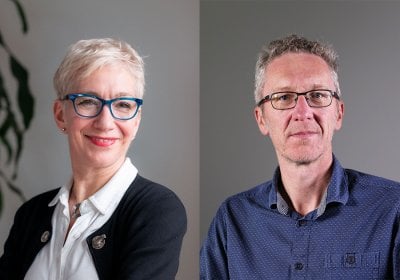 Professor Kara Hanson and Professor Richard Grieve