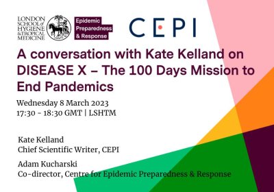 CEPR event card for the 'A Conversation with Kate Kelland on Disease X'