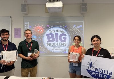 Malaria Centre ECRs at the William Perkin CofE High School
