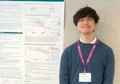 Dr Hidenobu Matsuzaki attending  the Antimicrobial Resistance – Genomes, Big Data and Emerging Technologies