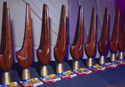The Outstanding Young Men (TOYM) awards trophy and medal