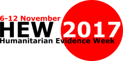 Humanitarian Evidence Week logo 2017
