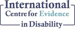 Logo of International Centre for Evidence in Disability