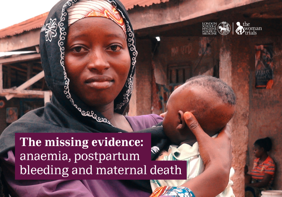 A woman holds a baby close to her chest.  Image taken from the  documentary Her Life Matters