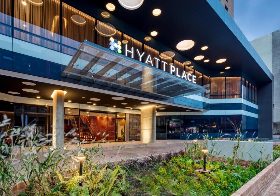 Hyatt Place Bogota hotel entrance
