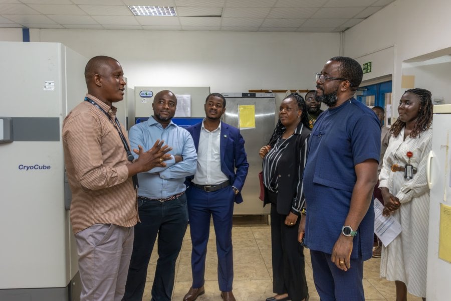 Africa CDC visits MRC Unit The Gambia at LSHTM