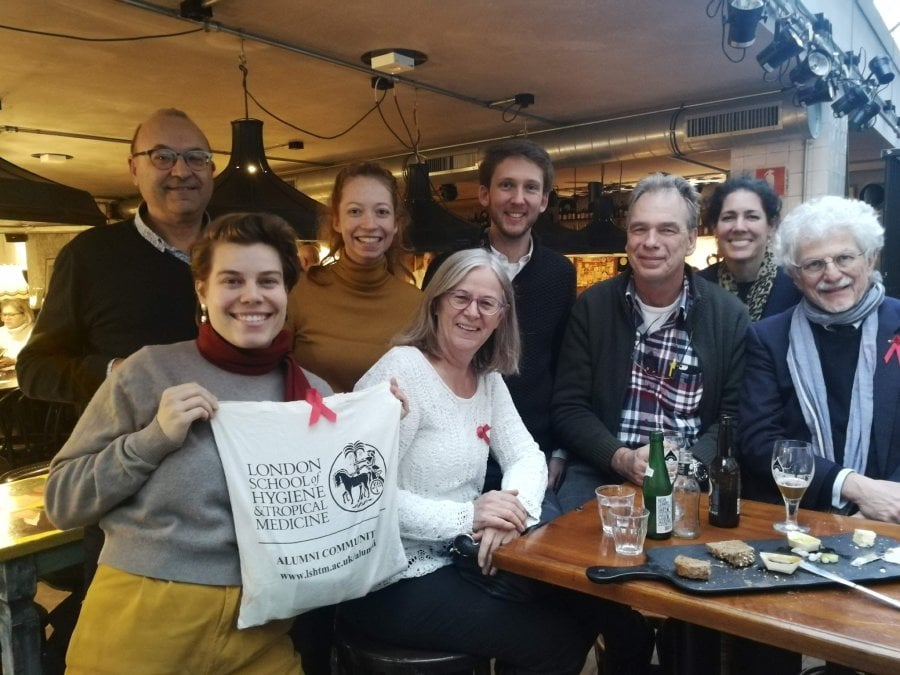 LSHTM alumni in Amsterdam in 2019
