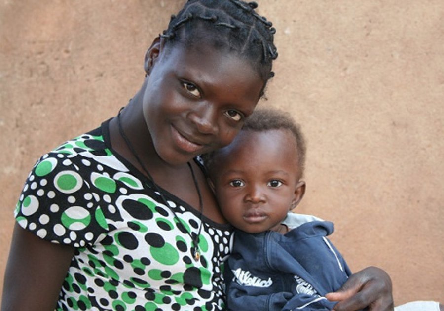 Caption_caring for young child Burkina Faso Credit_Mohamad Syar CCP via Photoshare