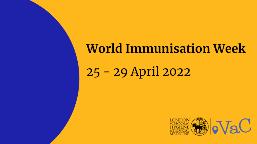 World Immunisation Week 2022 banner
