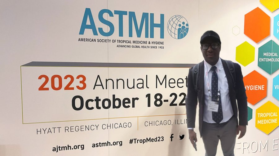 Dominic_at_ASTMH