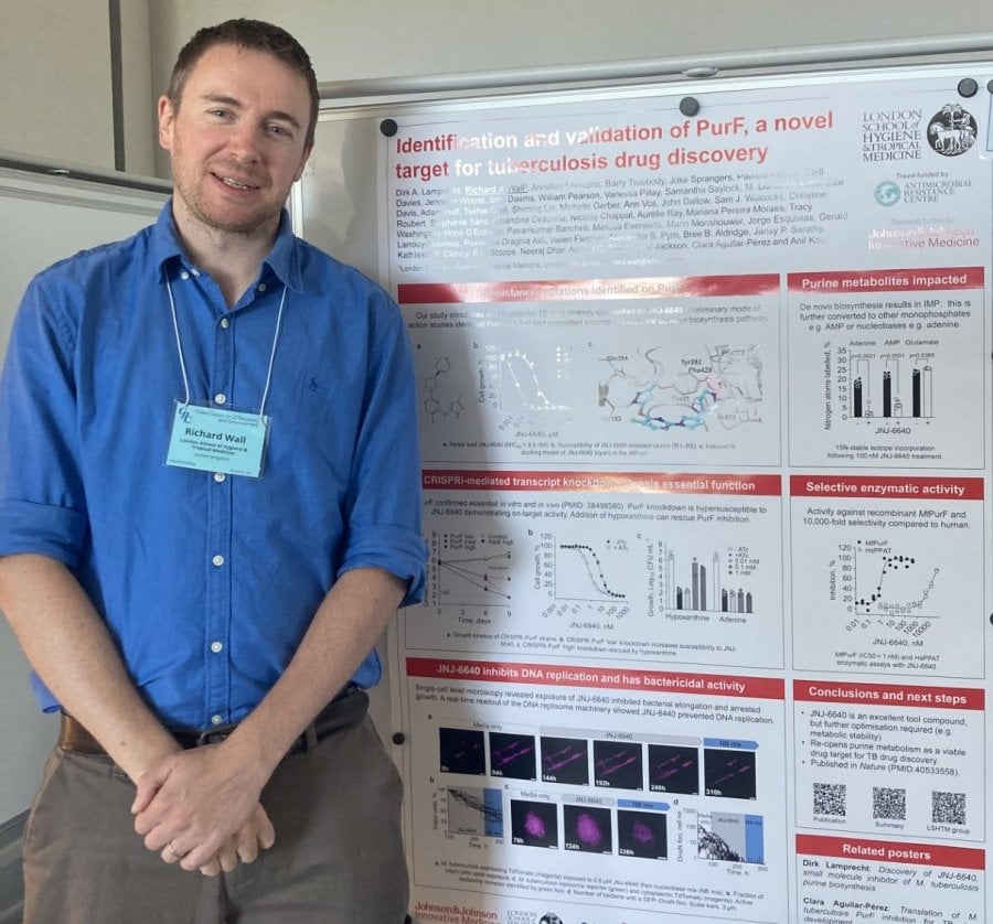 Dr Richard Wall at the Gordon Research Conference on Tuberculosis Drug Discovery