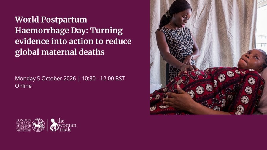 Dr Nike Bello times a woman’s contractions to be sure that they are frequent and strong enough for her to go to the labour ward. University College Hospital, Ibadan