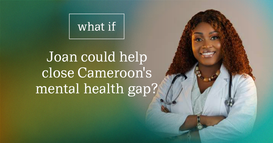 What if Joan could help close Cameroon's mental health gap?