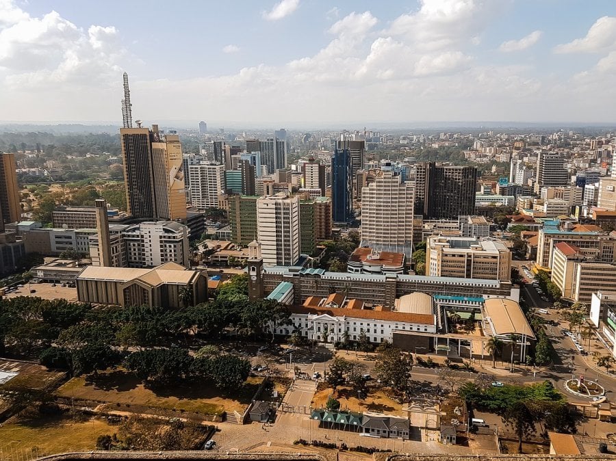 City view of Nairobi