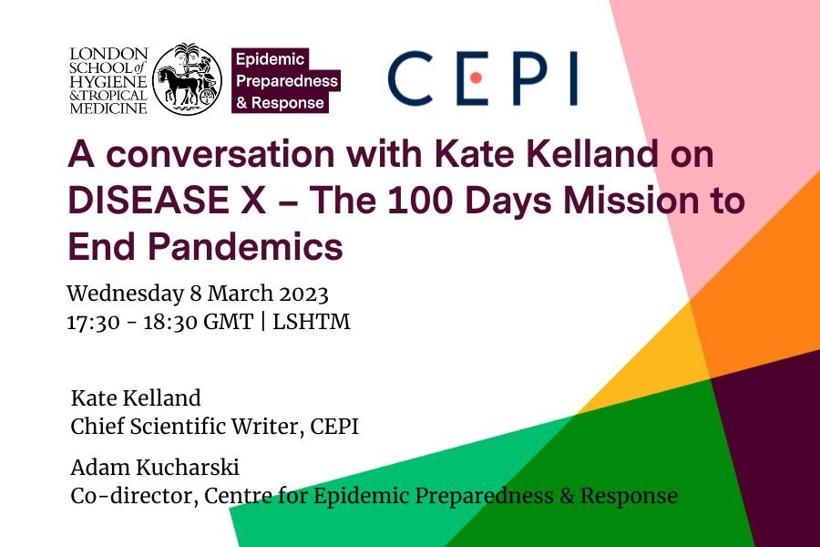 CEPR event card for the 'A Conversation with Kate Kelland on Disease X'