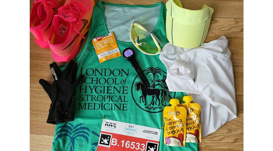LSHTM Marathon runner&#039;s kit