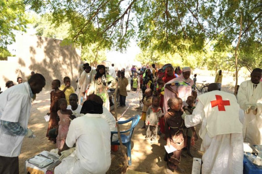Vaccination in Chad. Credit: Rodrigue Barry / WHO
