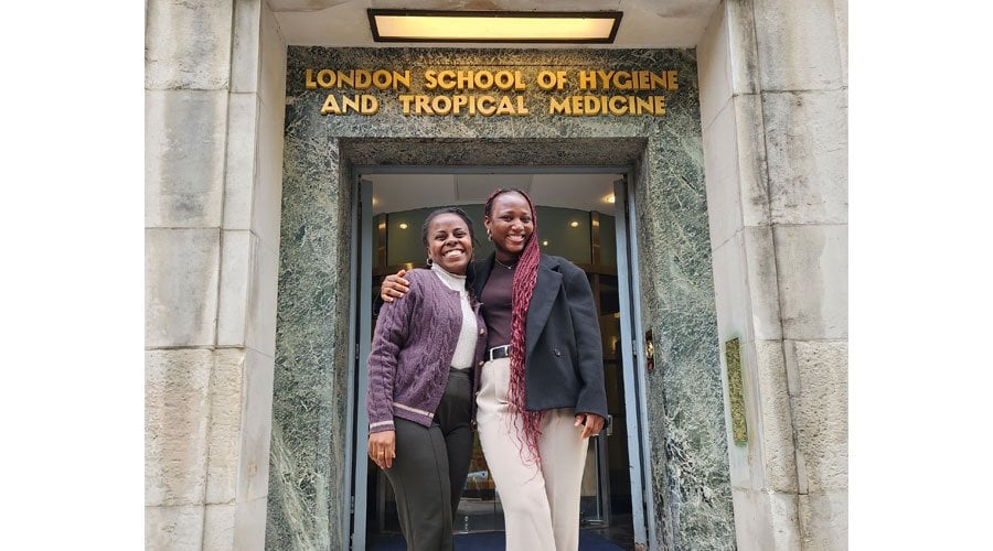 LSHTM Fund Scholars Therese and Benedicta