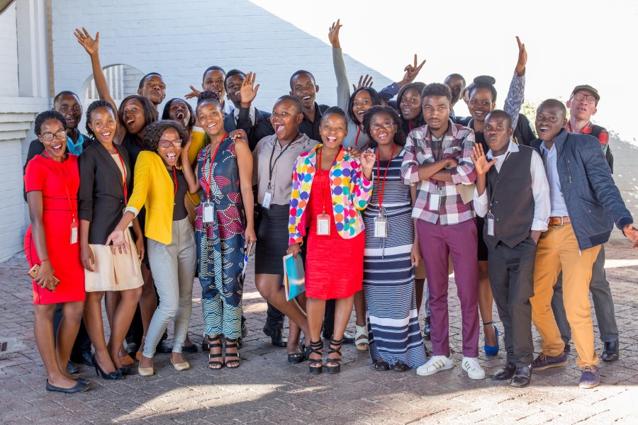 Participants from The Youth Research Academy conducted in 2019