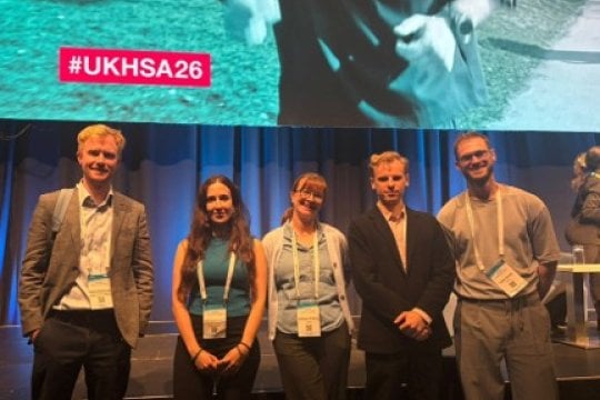 HPRU HAM team at UKHSA conference 2026