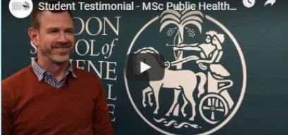 Greg, MSc Public Health by distance learning