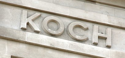 Robert Koch name on LSHTM building