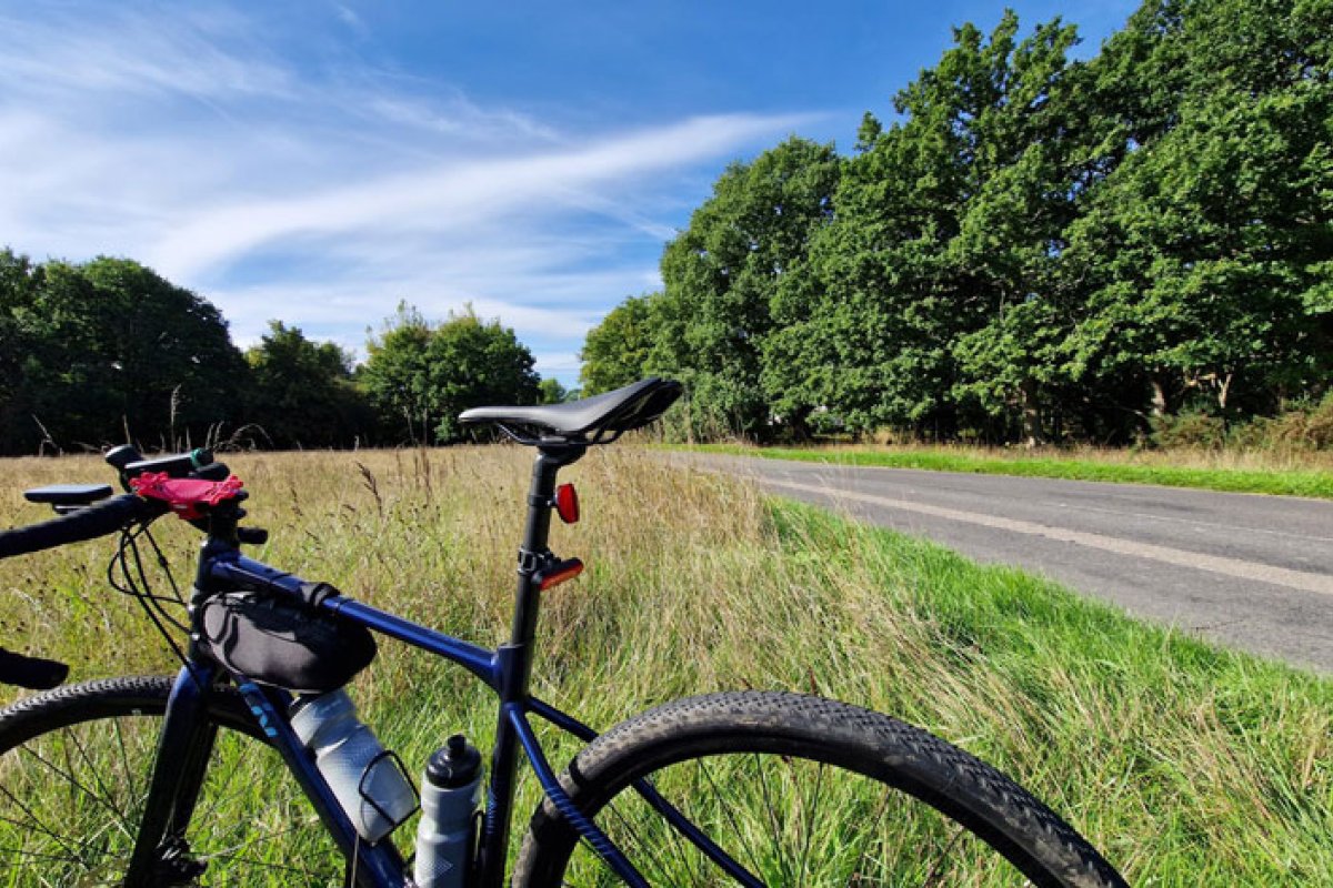Bike outdoors