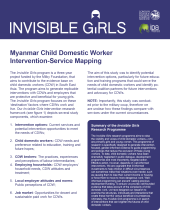 Myanmar Child Domestic Worker Intervention-Service Mapping Briefing Note Thumbnail