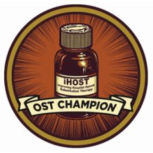 iHOST champion badge small