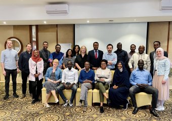 Participants at the Afya Consortium meeting in Nairobi, Kenya. 