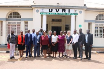 Uganda Schistosomiasis Multidisciplinary Research Center team led by Prof. Alison Elliot
