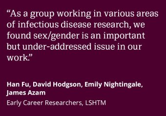 A quote by early career researchers