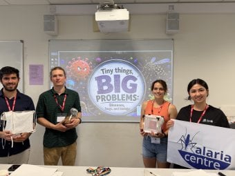 Malaria Centre ECRs at the William Perkin CofE High School