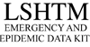 LSHTM Emergency and Epidemic Data Kit logo