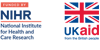 NIHR UKAID logo