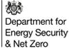 Department for Energy Security and Net Zero logo