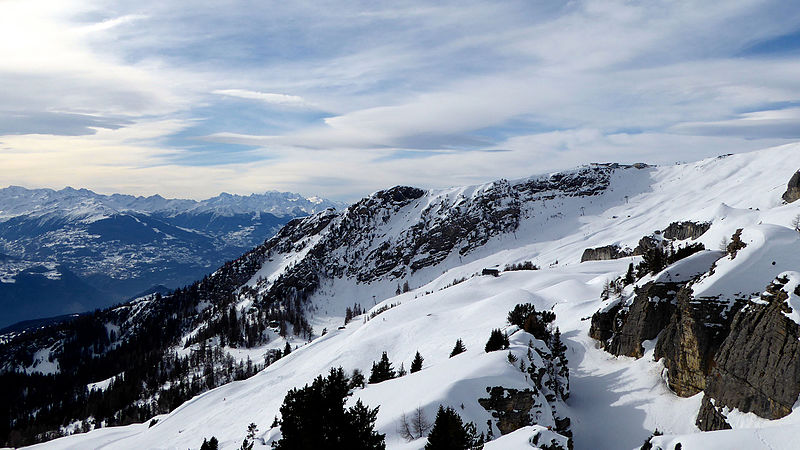 Photograph of the Swiss Alps