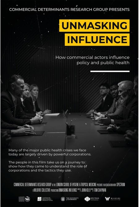 Unmasking Influence poster