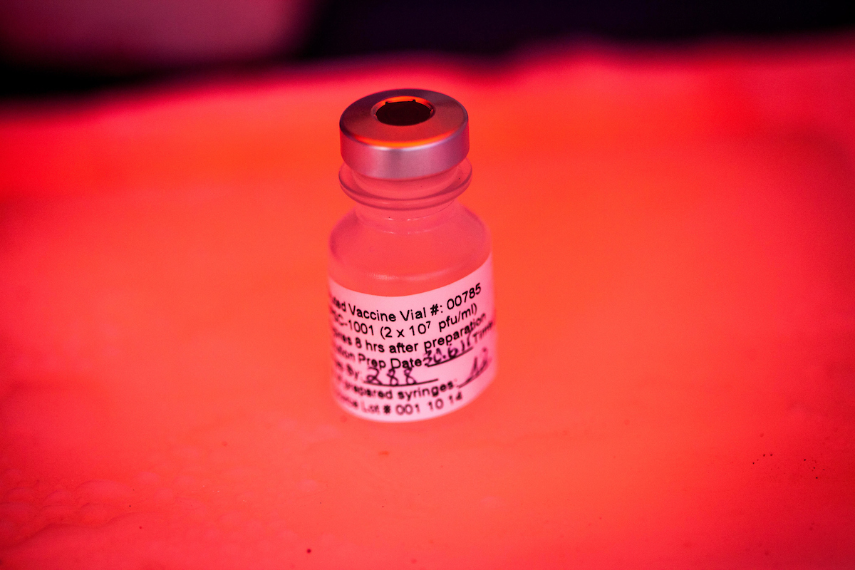 Vaccine vial